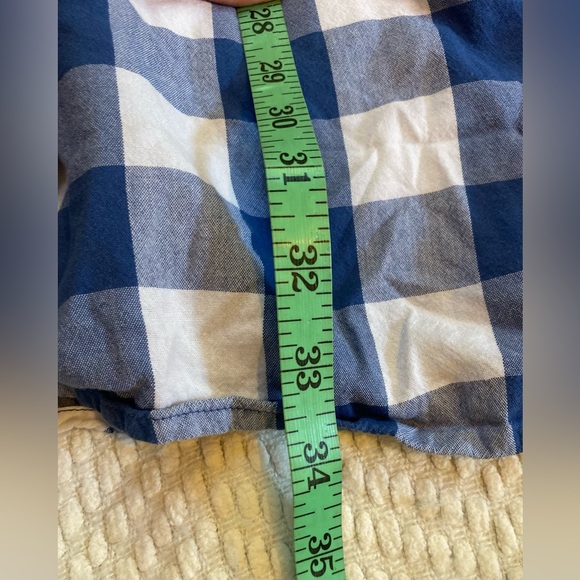Blue and white gingham midi-dress by Old Navy size XL - Picture 7 of 8